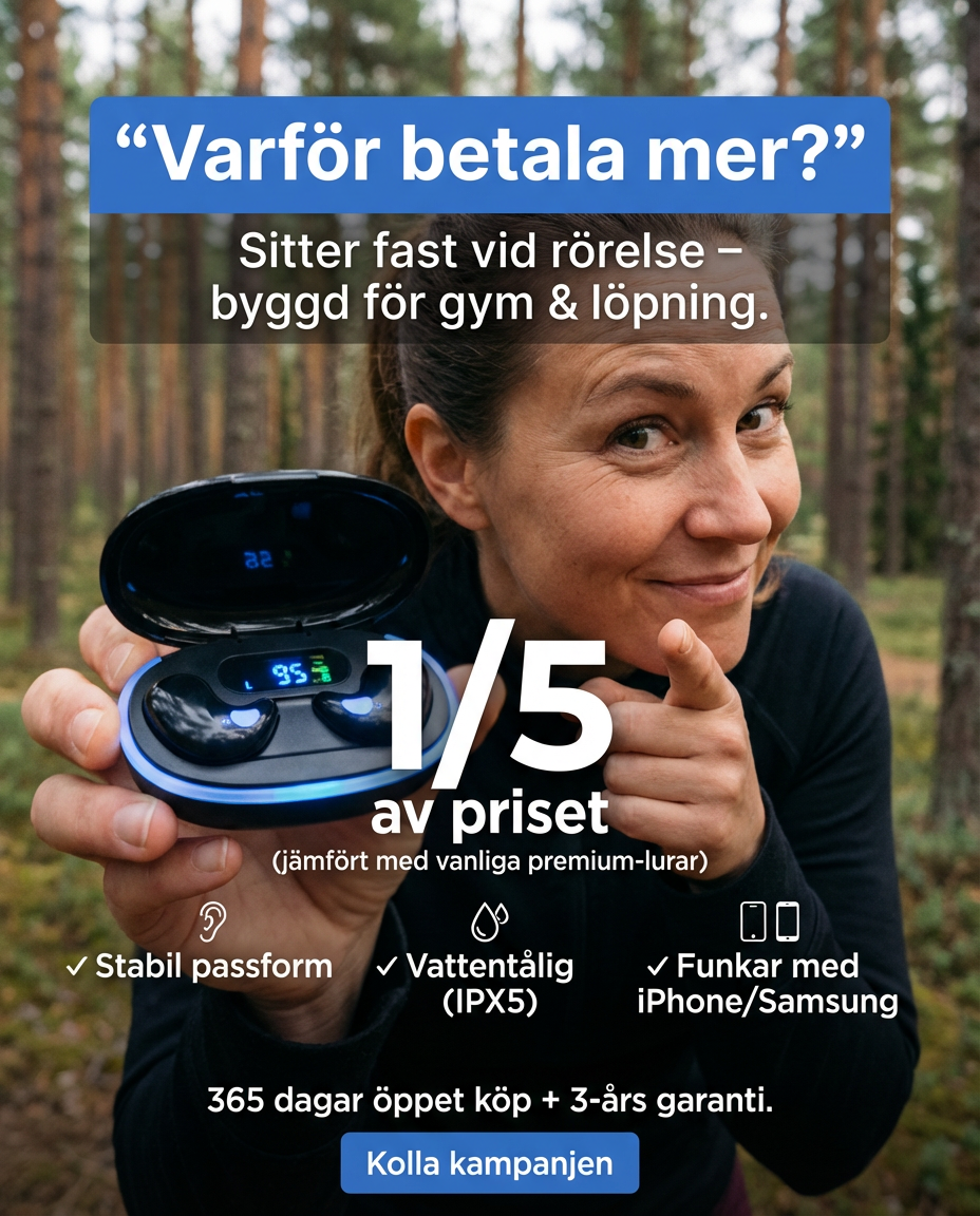 SleepPods Facebook ad: 50% NEDSATT PRIS + GRATIS FRAKT