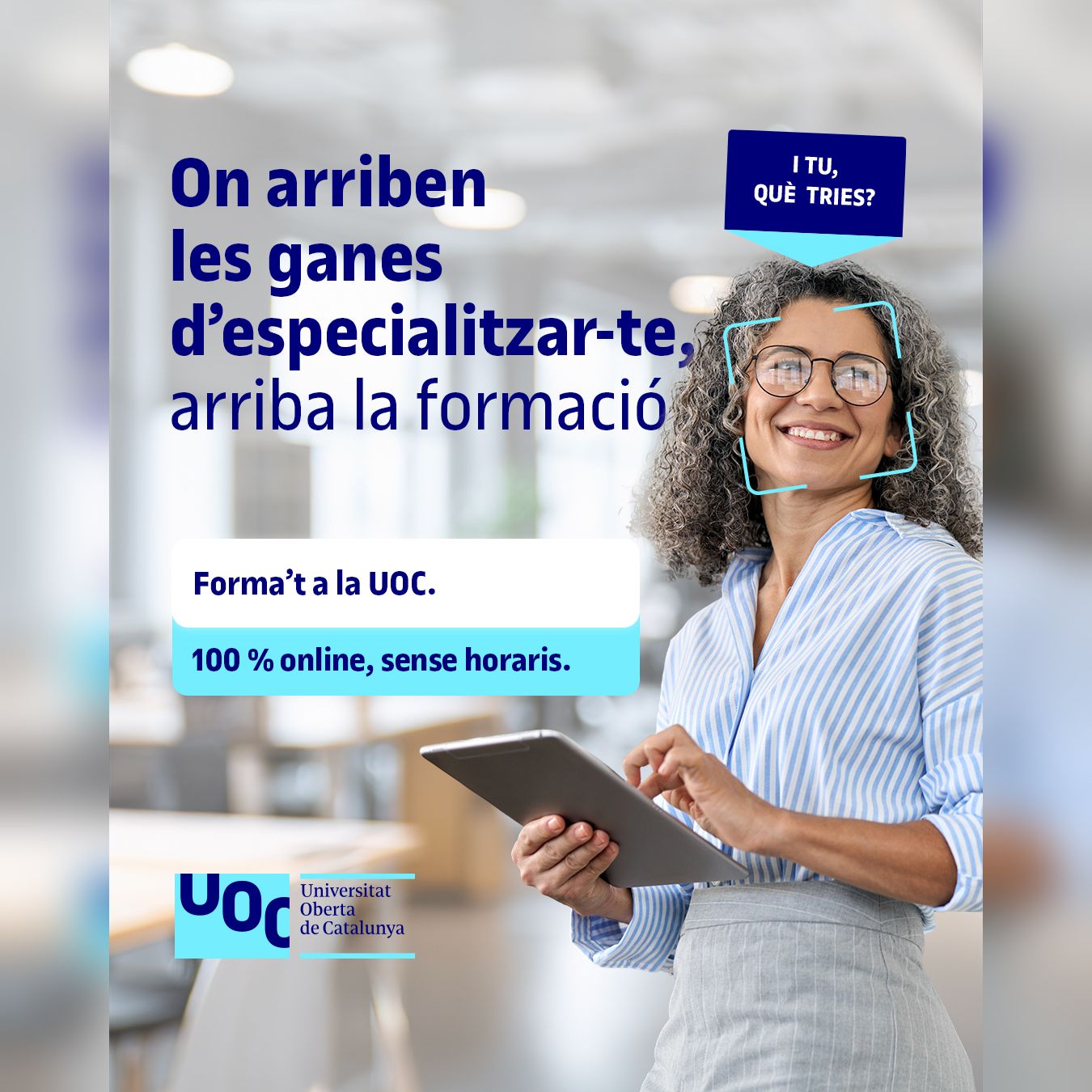 Universitat Oberta de Catalunya (UOC) Facebook ad