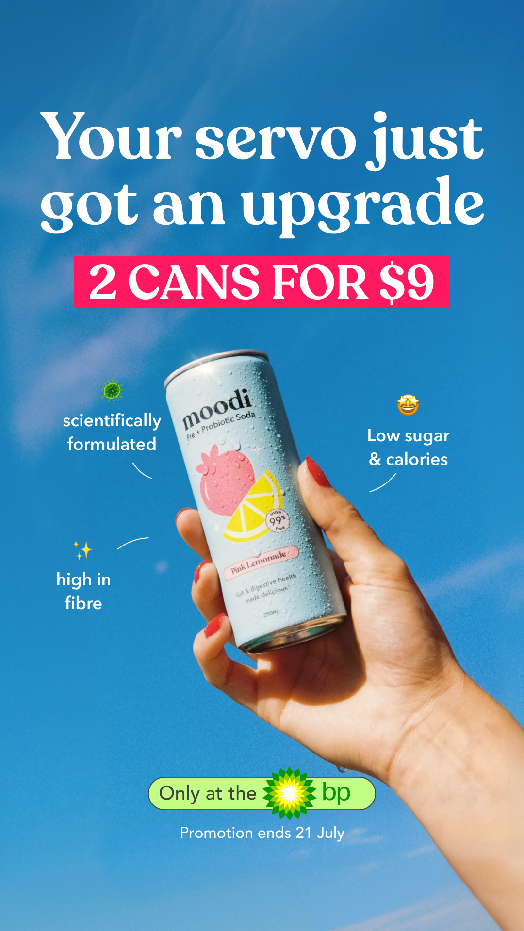 Moodi Facebook ad