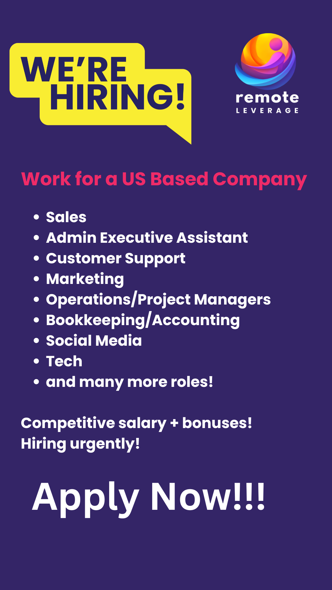 Work From Home - RL Facebook ad from Apr 6, 2026