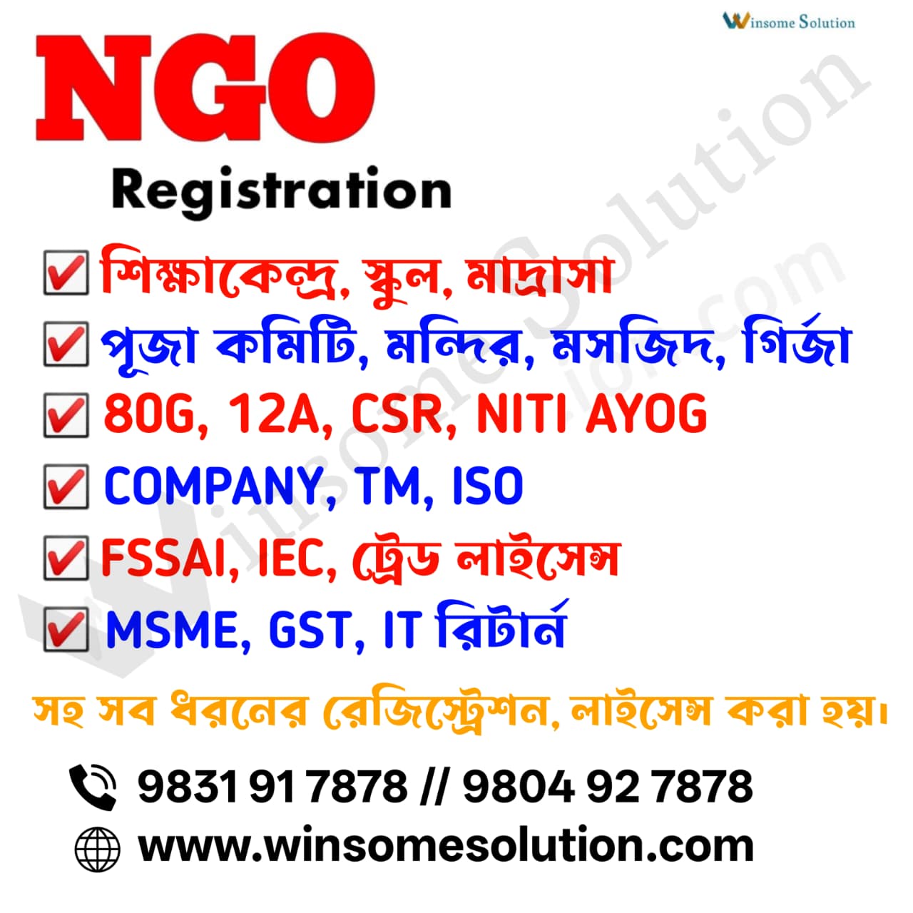 Winsome Solution Facebook ad
