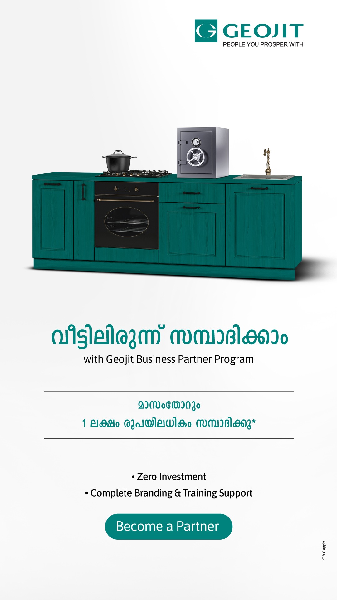 Geojit Facebook ad