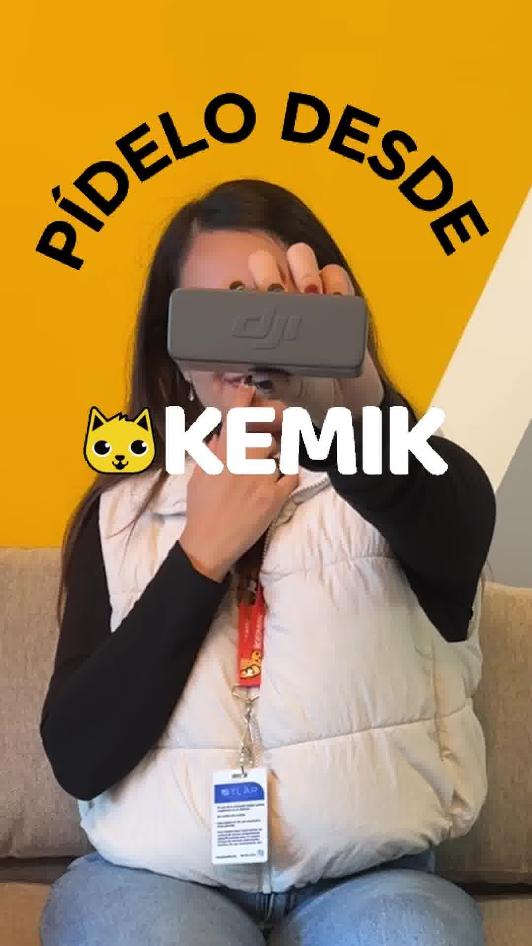 Kemik.com Facebook ad: ¡Descarga la app y haz realidad tus compras de Amazon!