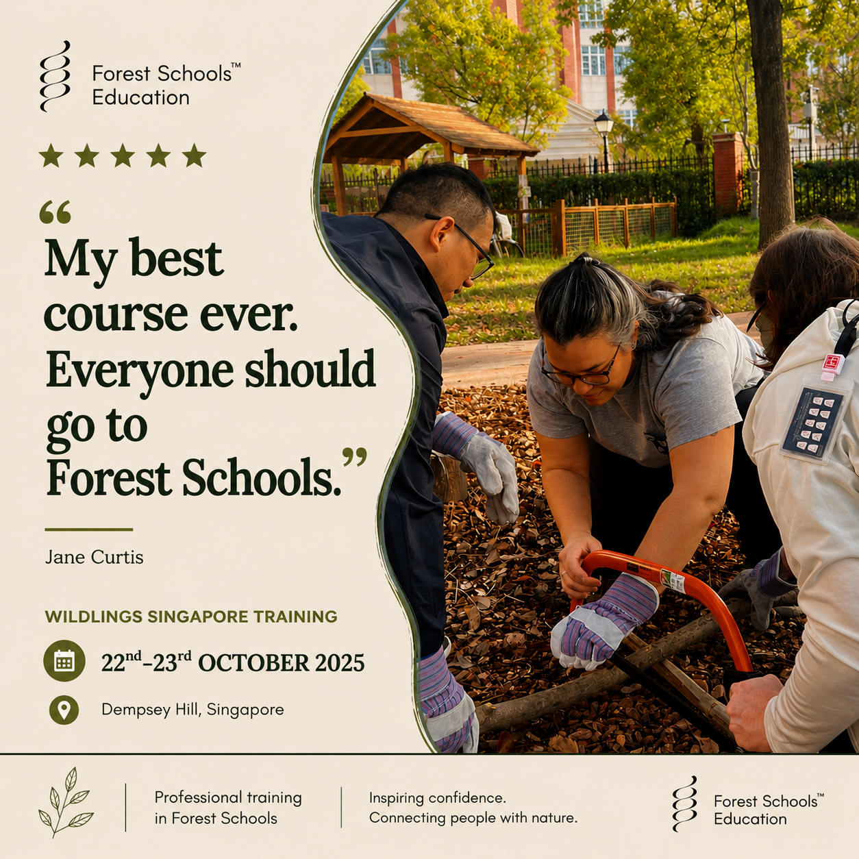 Forest Schools Facebook ad