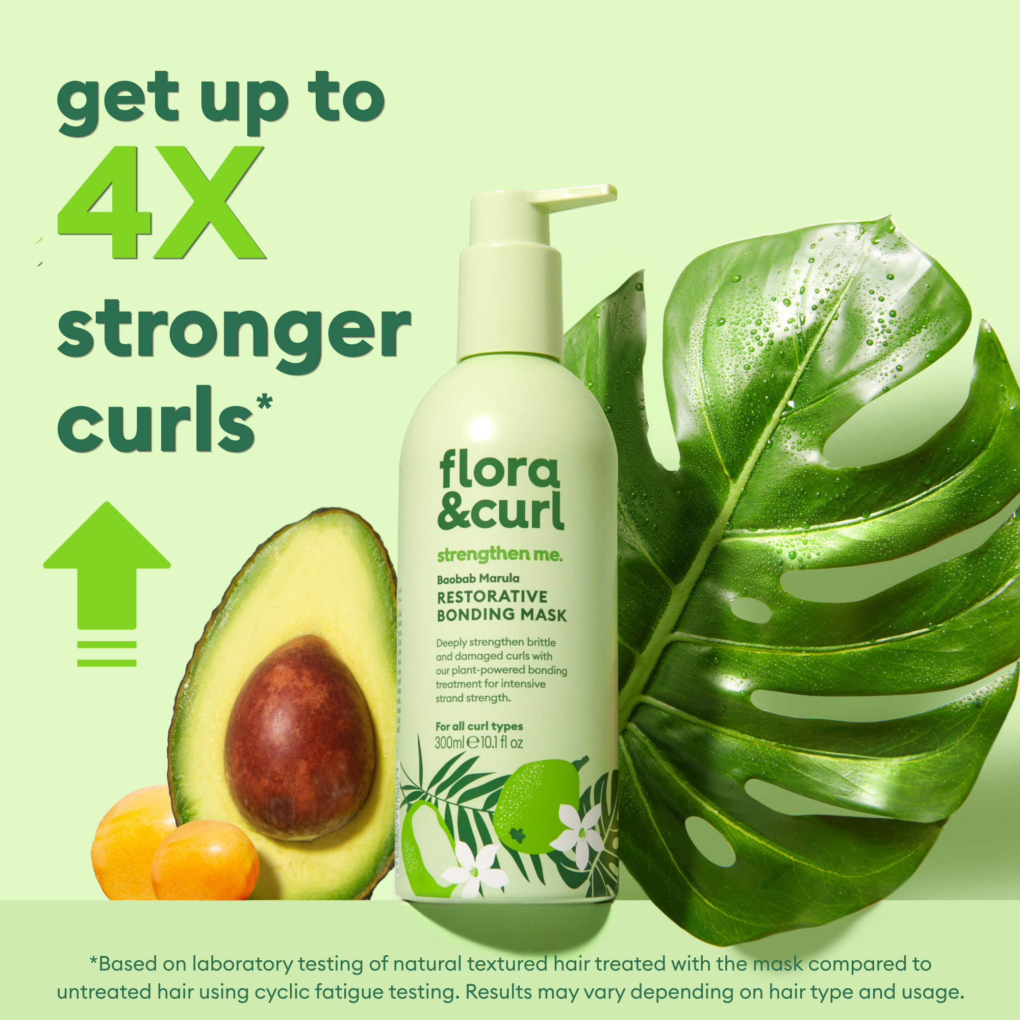 Flora & Curl Haircare Facebook ad