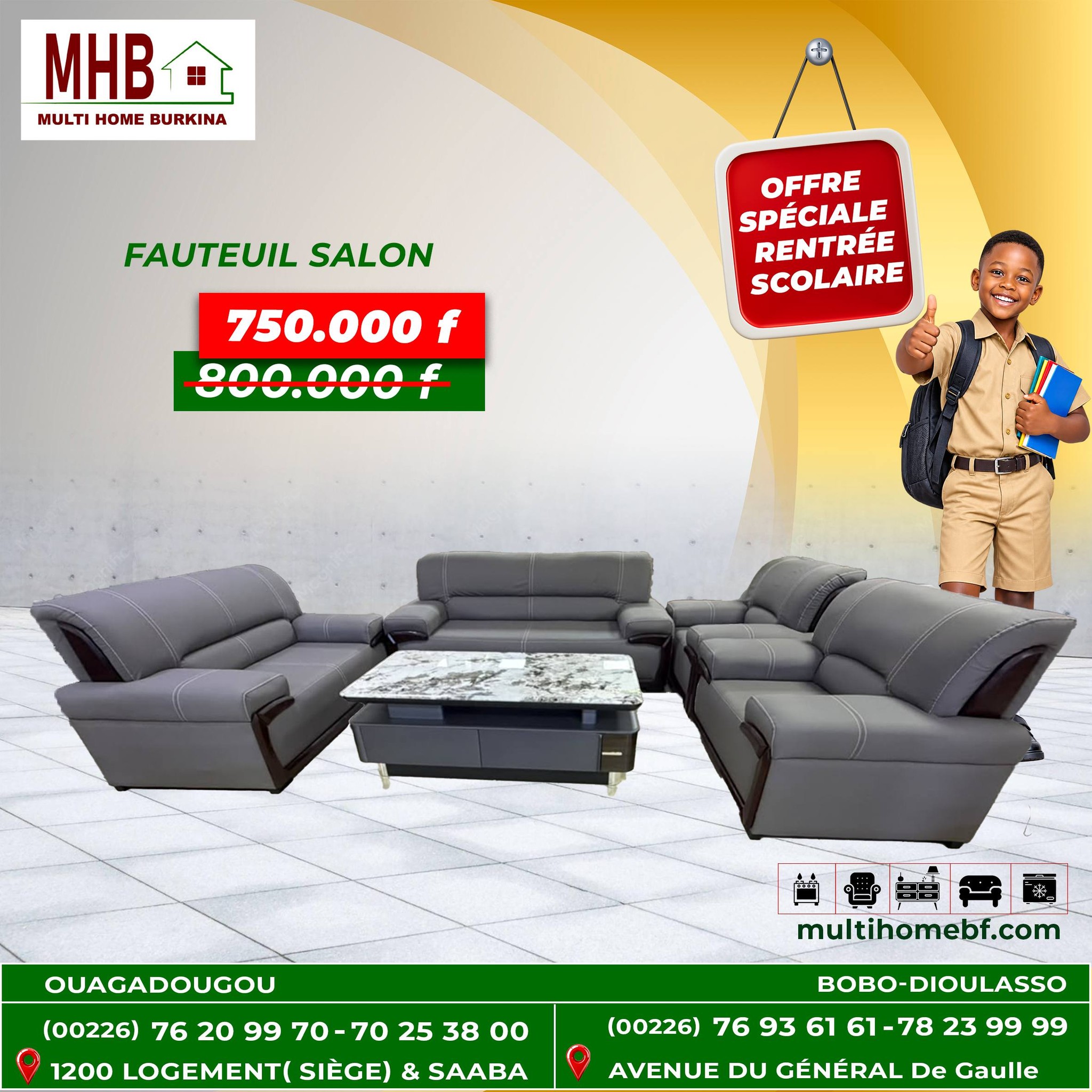 MULTI HOME BURKINA Facebook ad