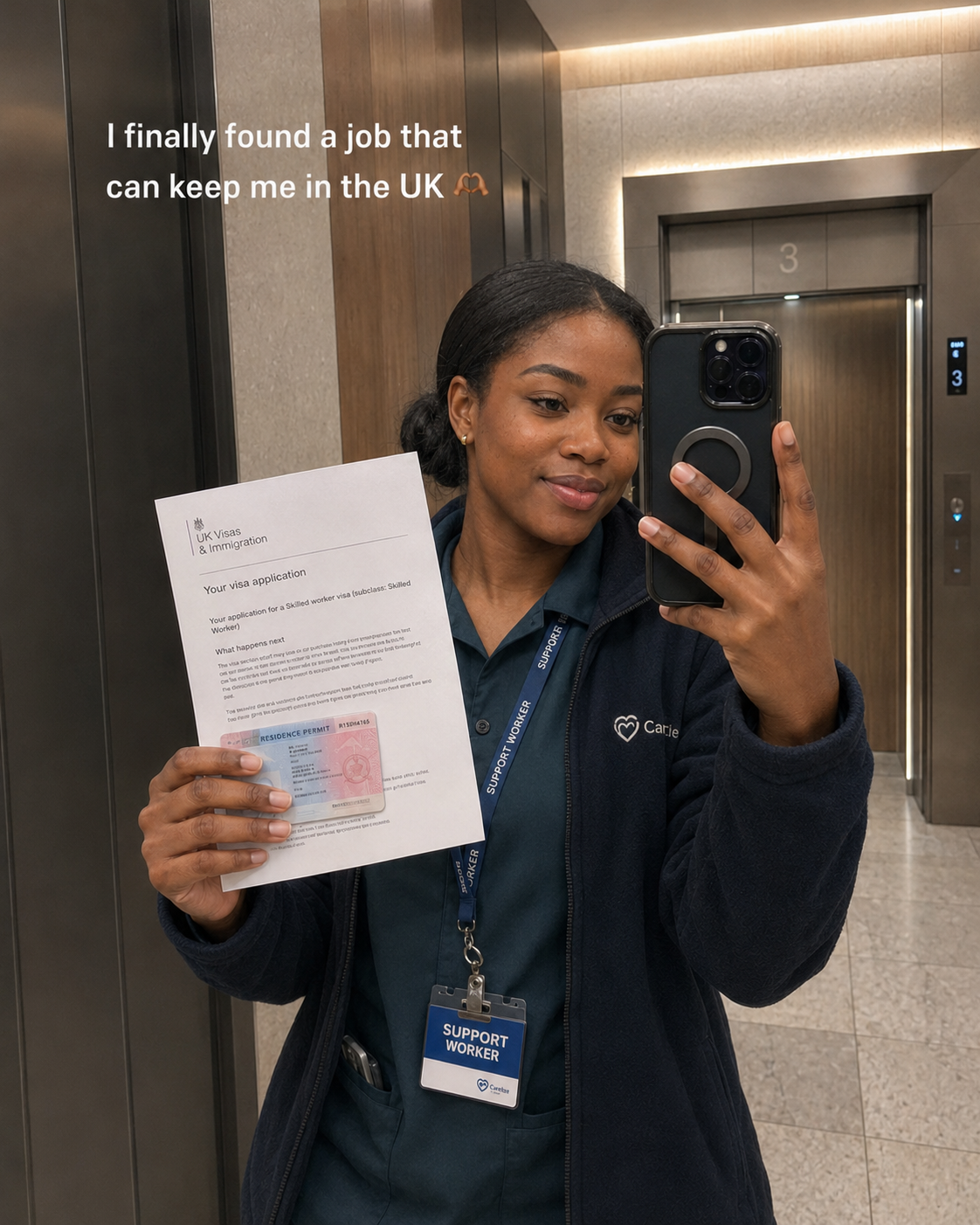 Visa Job Finder Facebook ad