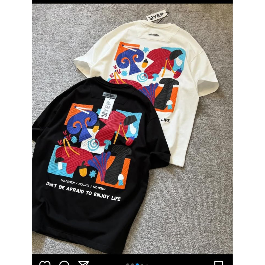 thetshirtsclubs Facebook ad: Introducing our all-new printed t-shirts, dope, oversized…