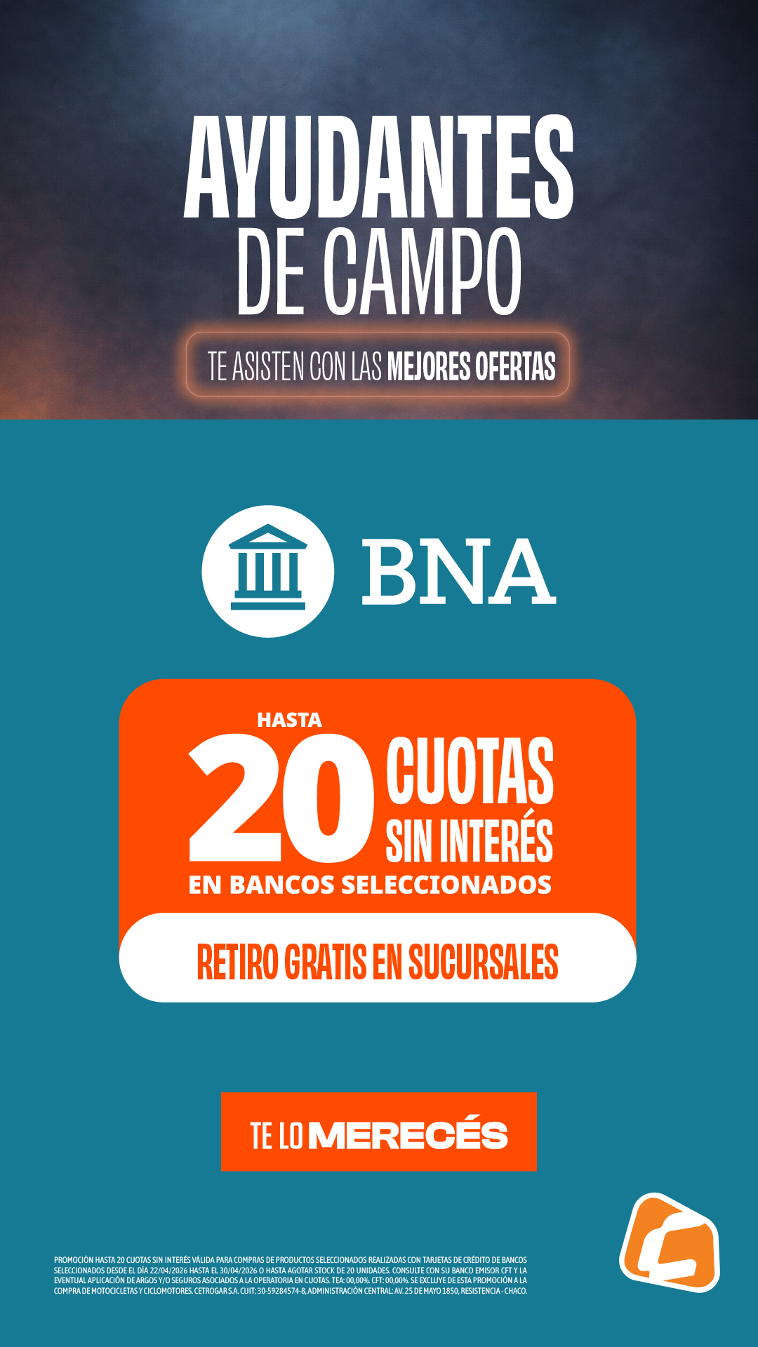 CETROGAR Facebook ad