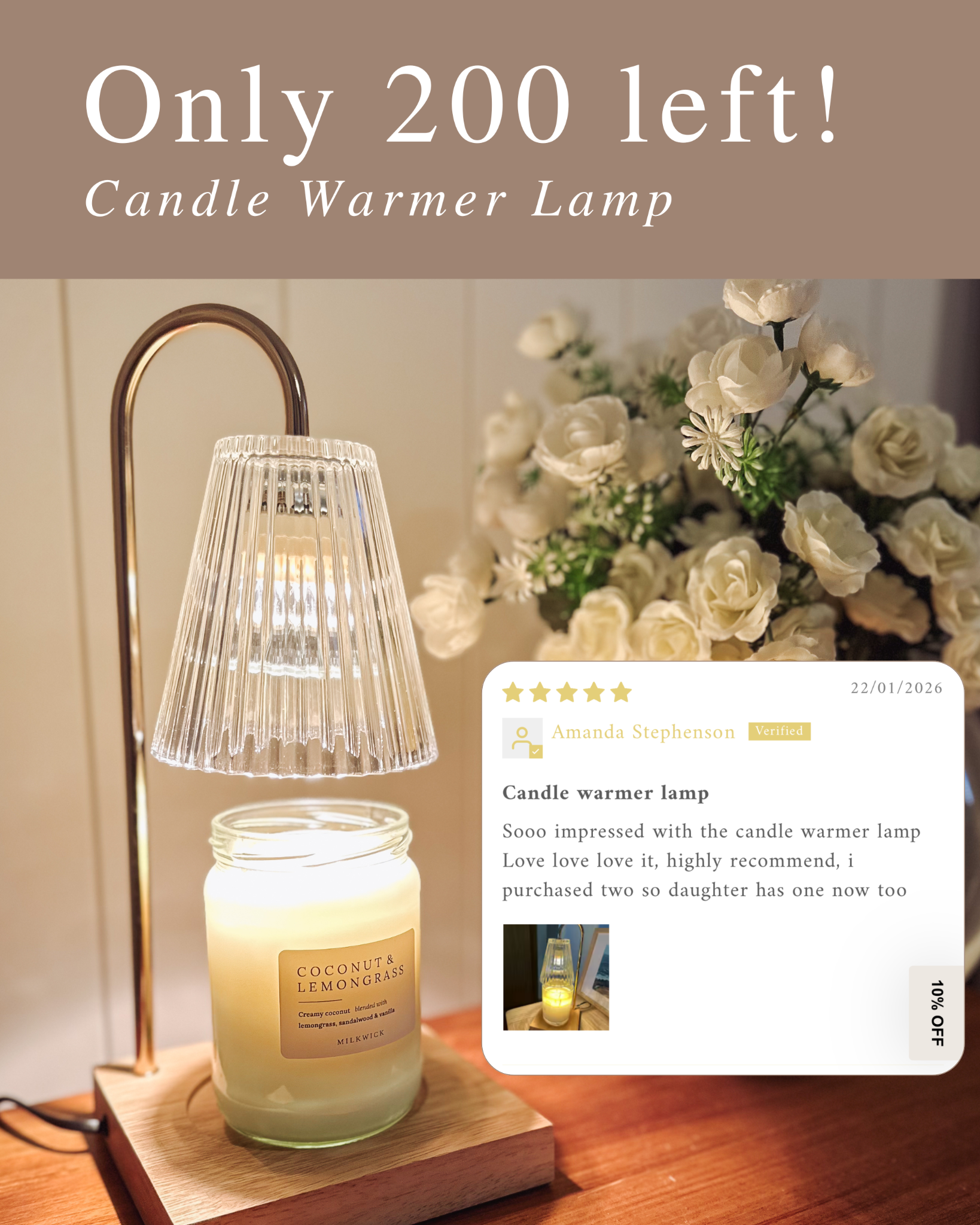 Milkwick Home Fragrance Facebook ad