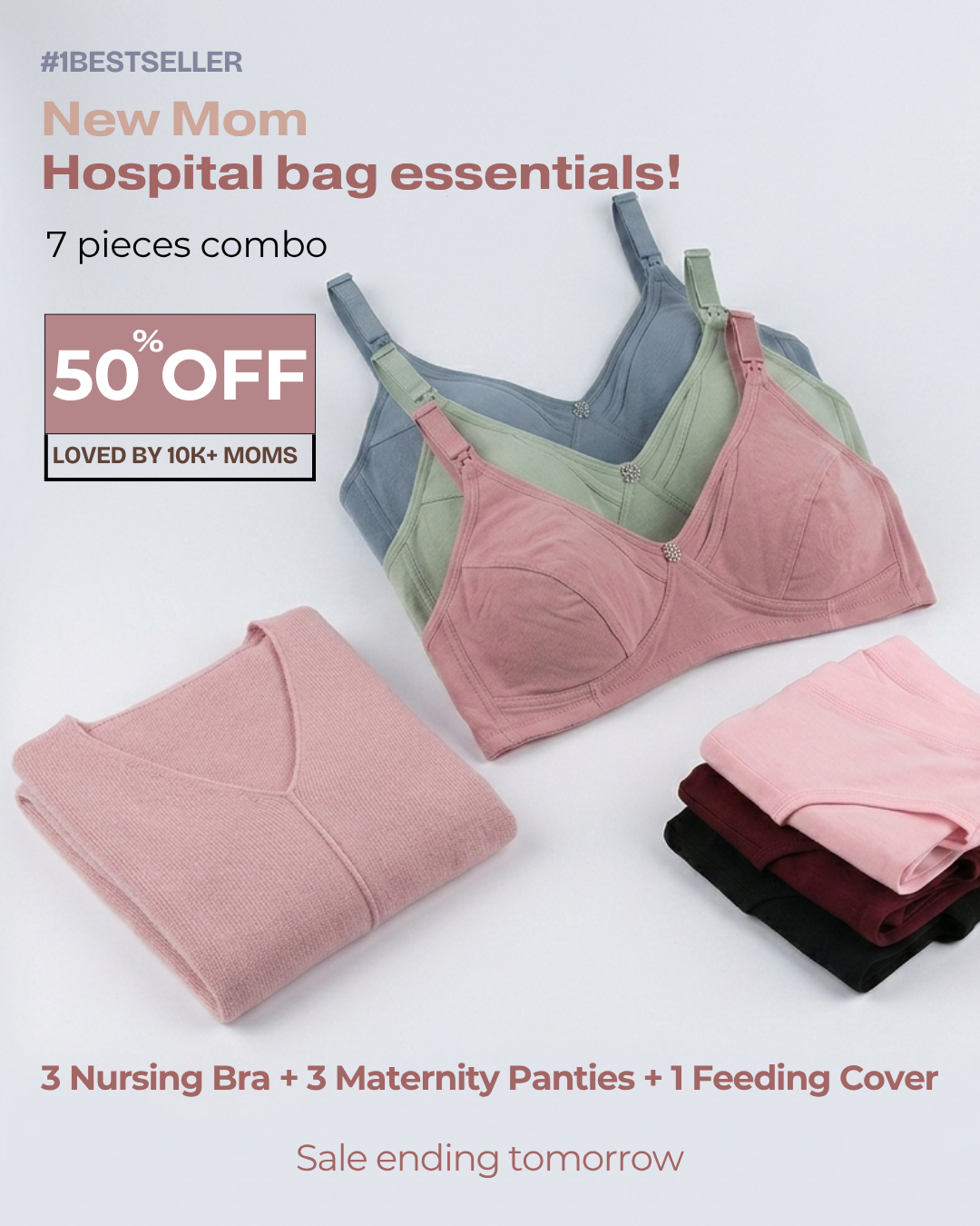 9&YOU Facebook ad: Trusted by 1000+ new moms