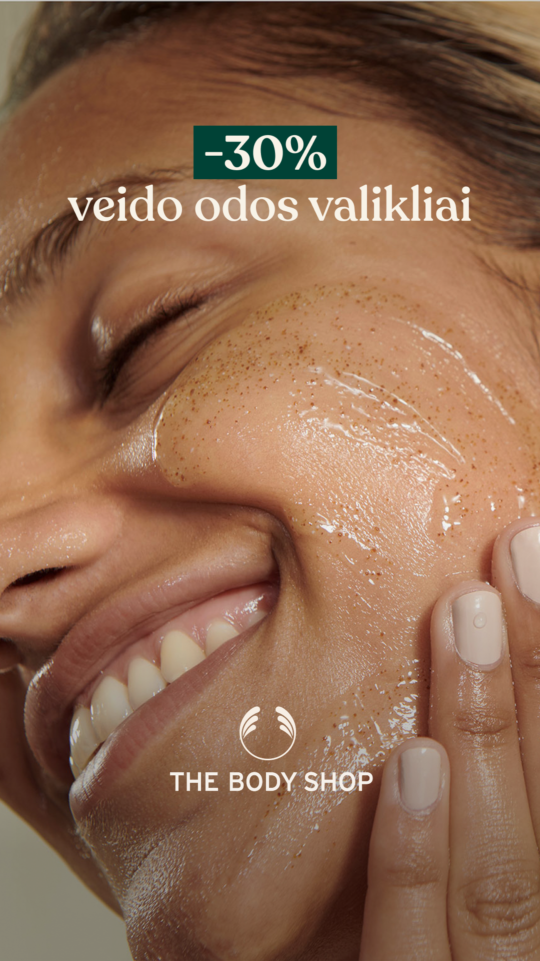 The Body Shop Facebook ad