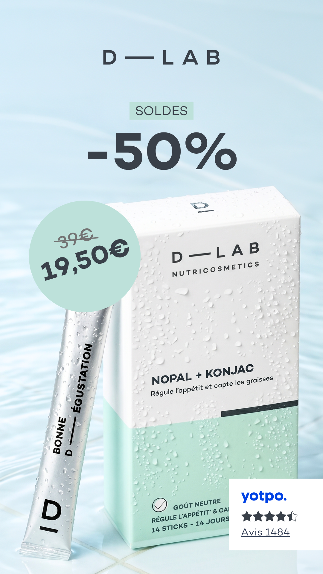 D-LAB NUTRICOSMETICS Facebook ad