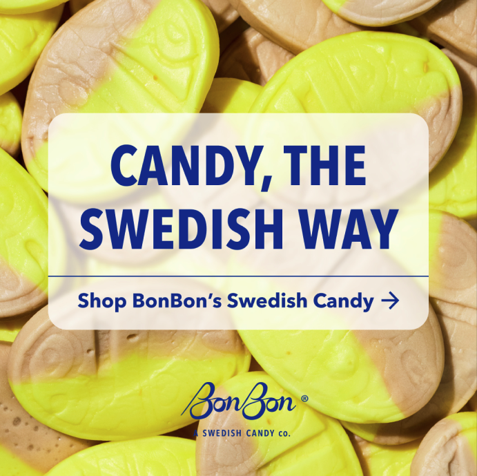 BonBon - A Swedish Candy Co. Facebook ad