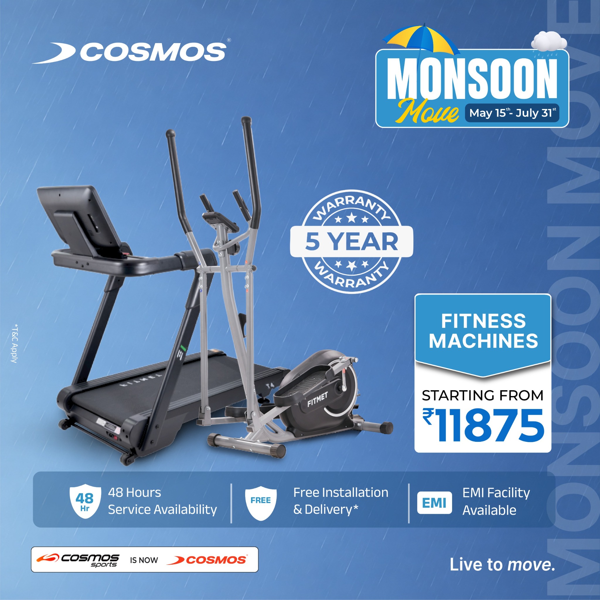 Cosmos Sports Facebook ad