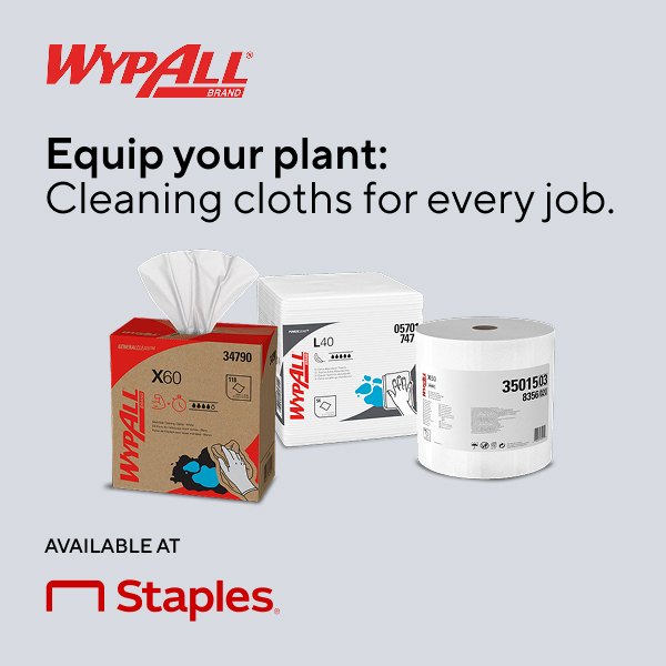 Staples Facebook ad: WypAll your Spring-Cleaning Ally