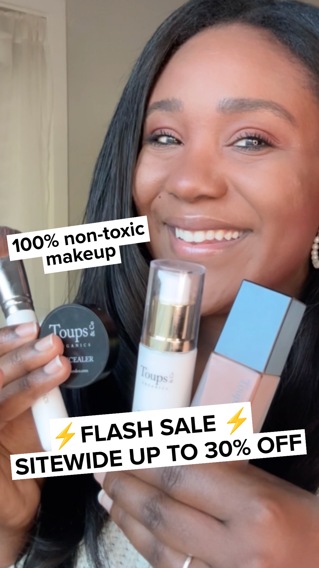 Toups and Co Organics Facebook ad