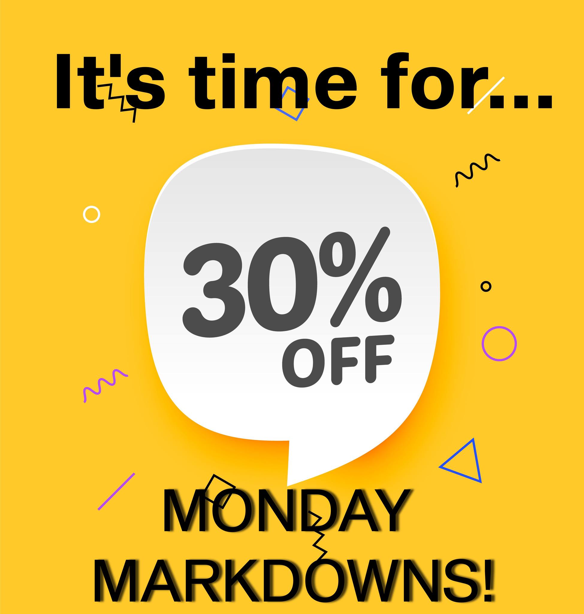 Mr. Mac's Discount Grocery Outlet Facebook ad: Lots of reason to shop Mr.