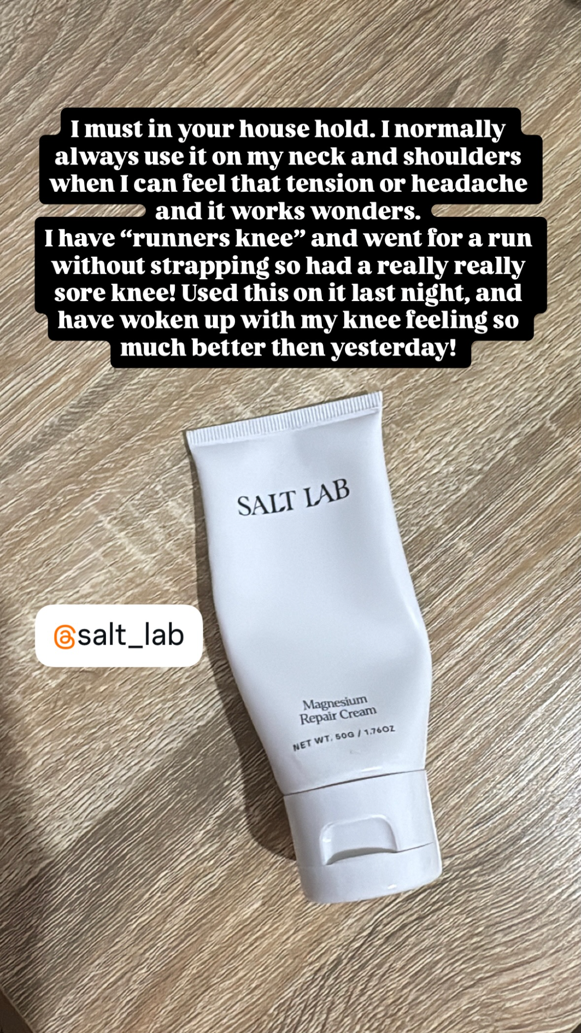 Salt Lab Facebook ad