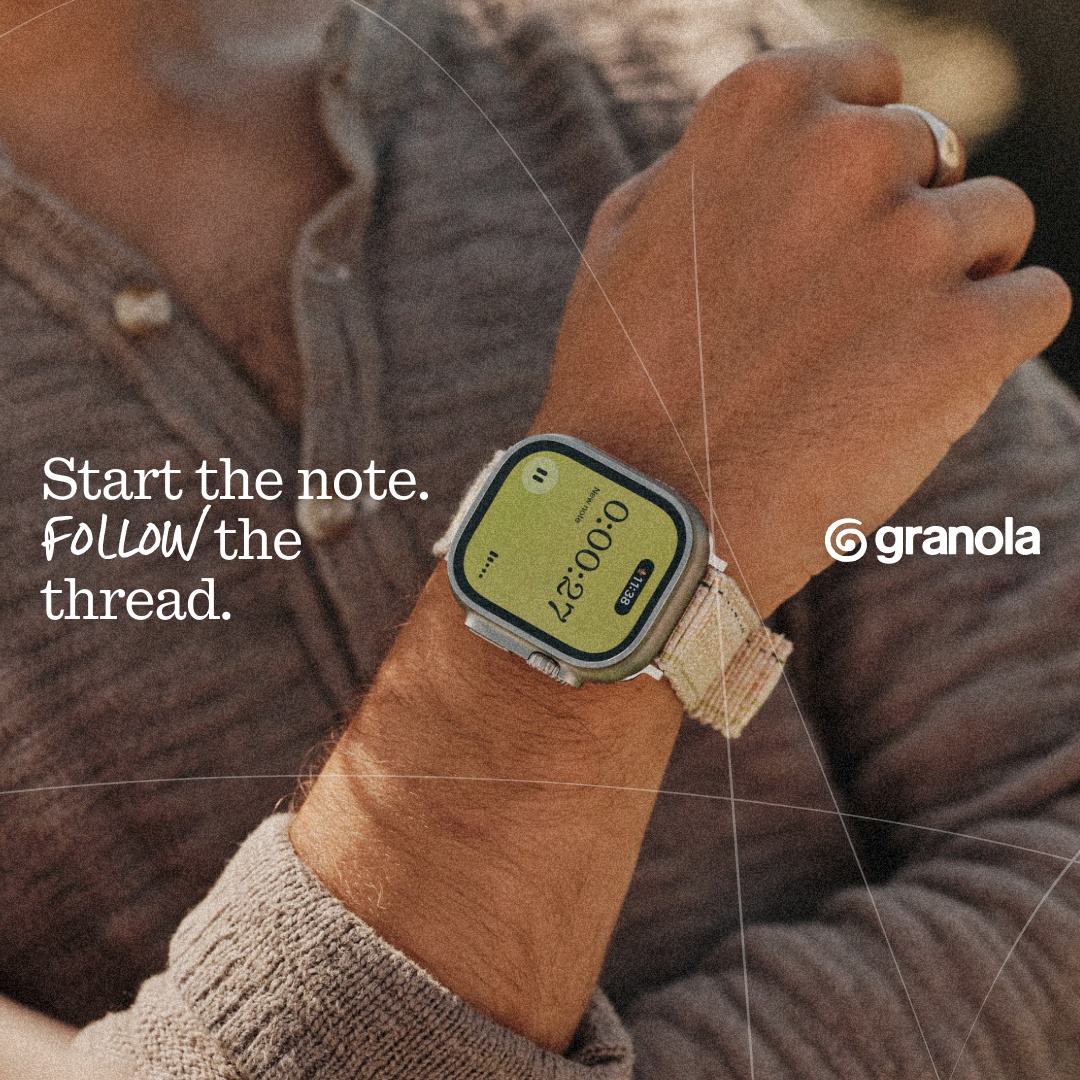 Granola ai Facebook ad