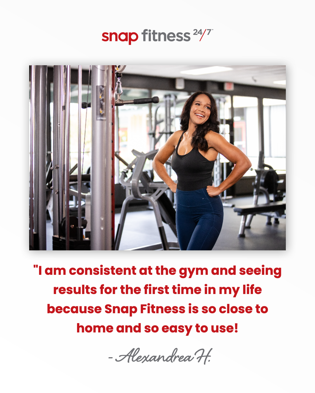 Snap Fitness Facebook ad