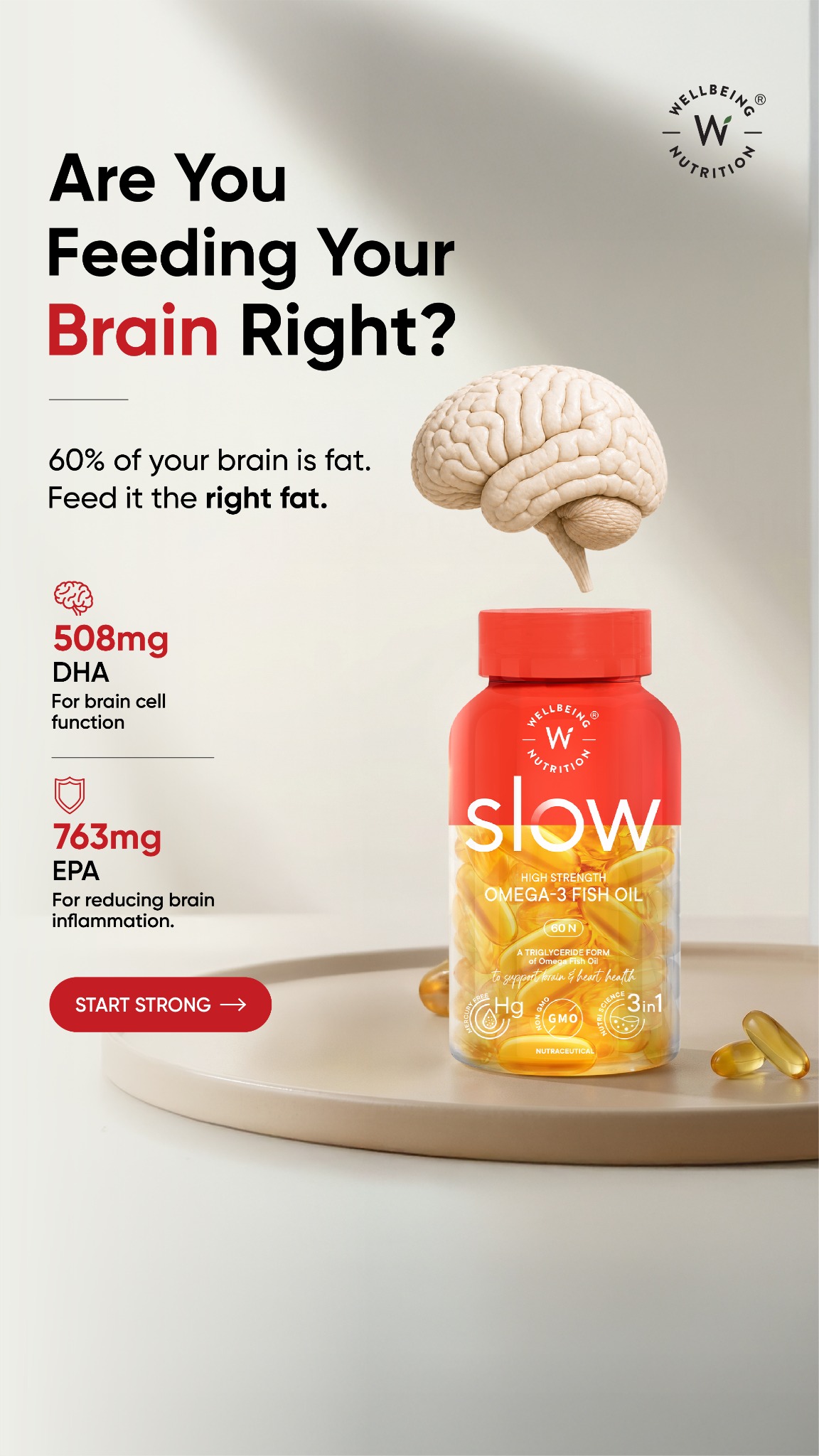 Wellbeing Nutrition Facebook ad