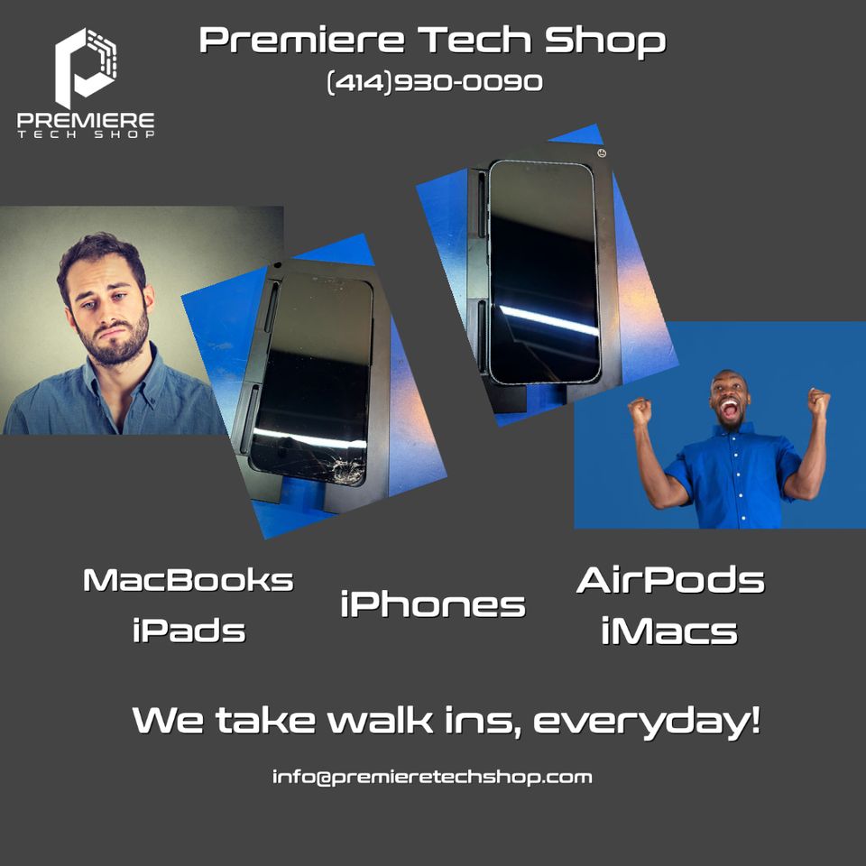 Premiere Tech Shop Facebook ad: Apple Authorized Service Provider | Data Recovery |…