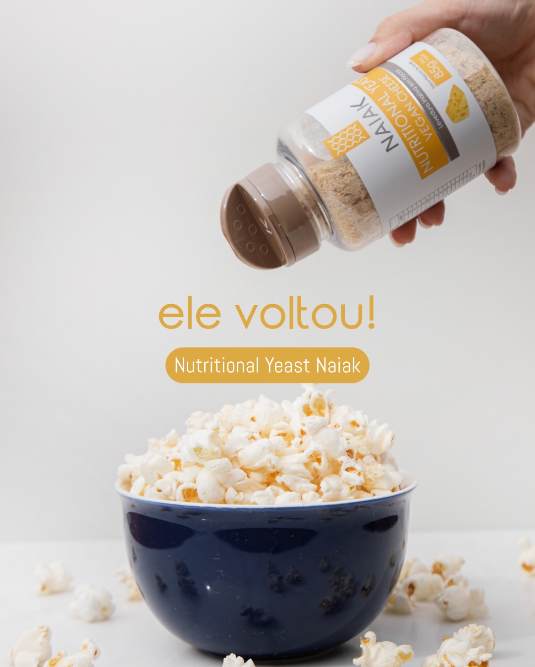 Naiak - A Beleza da Vitalidade Facebook ad: Sabor de queijo, zero queijo