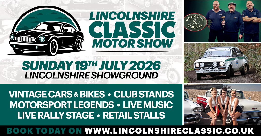 Lincolnshire Classic Motor Show Facebook ad: Celebrate the very best of classic motoring at…