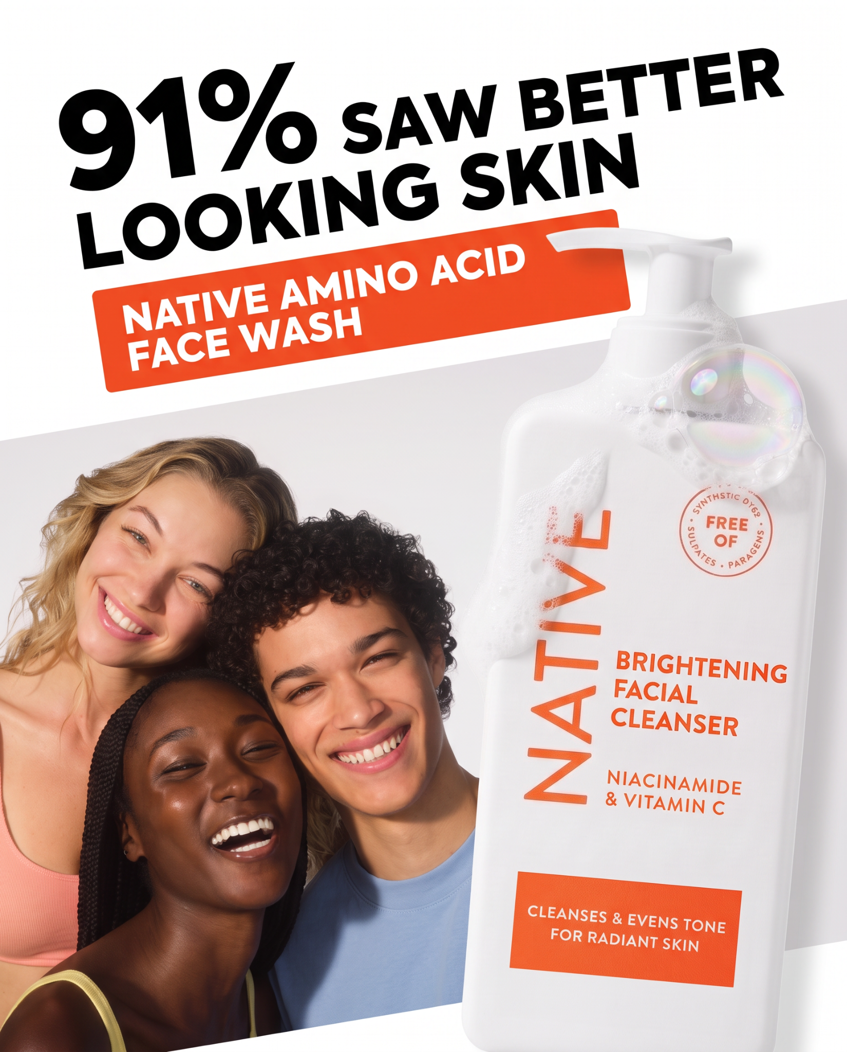 Native Facebook ad