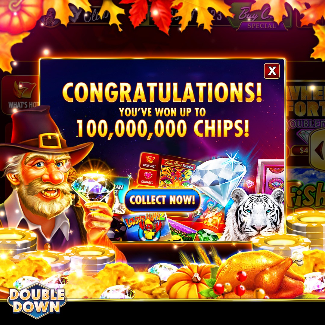 DoubleDown Casino - Free Slots Facebook ad