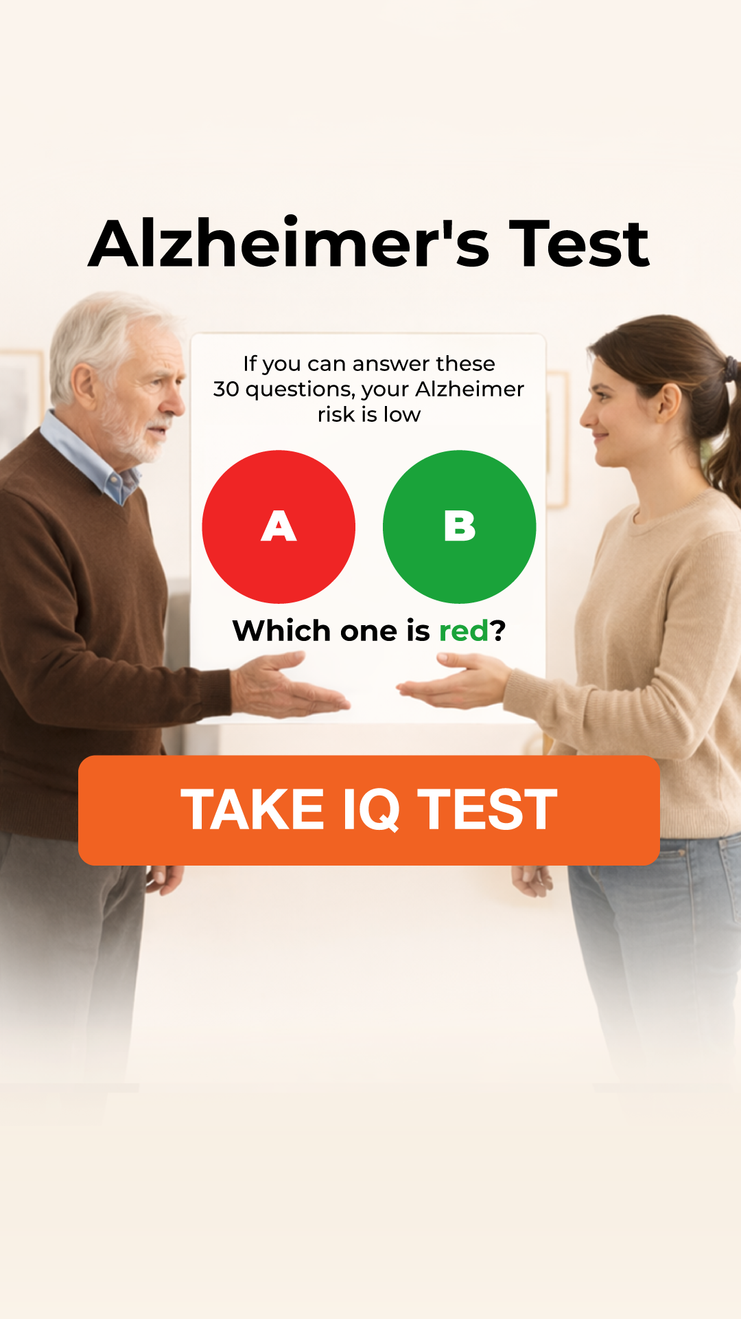 My IQ Facebook ad
