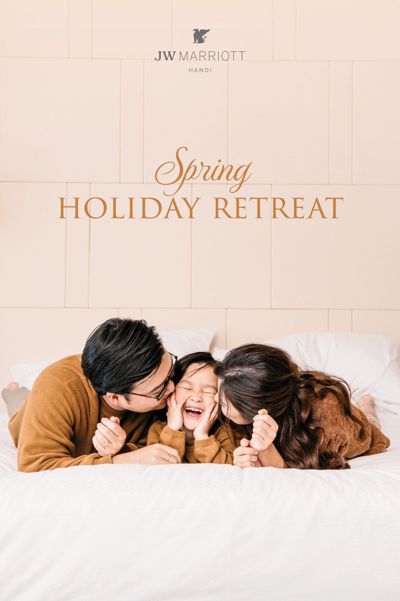 JW Marriott Hotel Hanoi Facebook ad: INDULGE IN THE EXCLUSIVE SPRING HOLIDAY RETREAT​