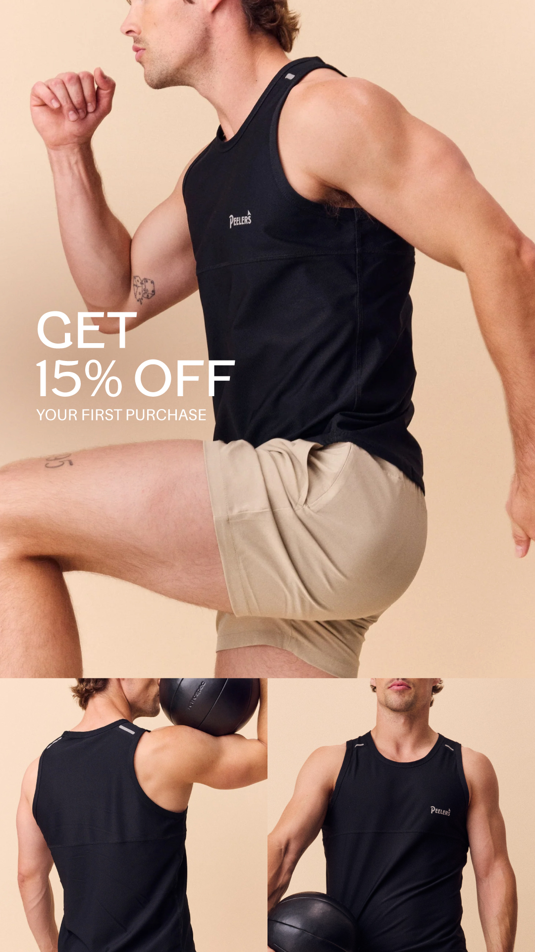 Peelers Athletic Apparel Facebook ad