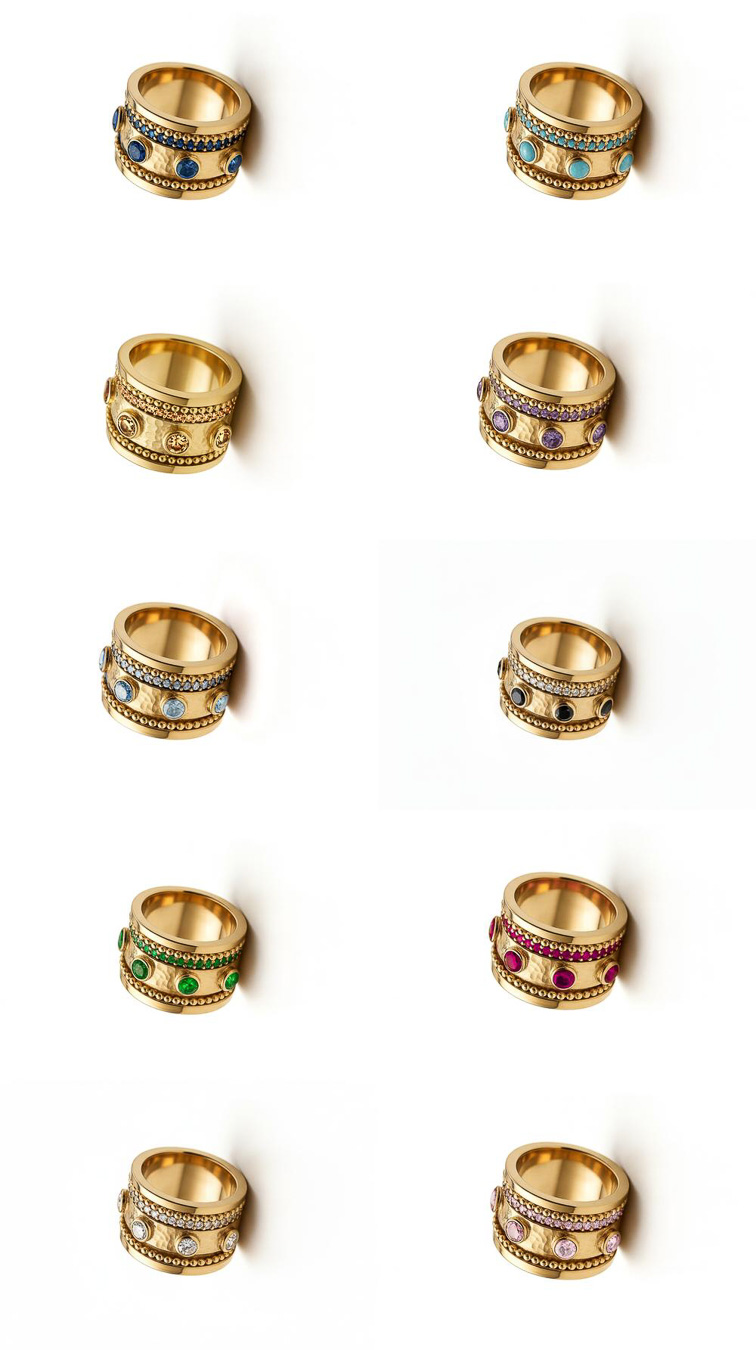 3rd floor Facebook ad: High-quality handcrafted jewelry