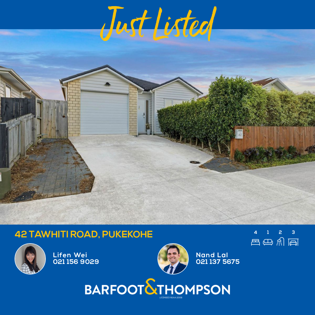 Lifen Wei-Barfoot & Thompson Pukekohe Facebook ad from Jun 30, 2026
