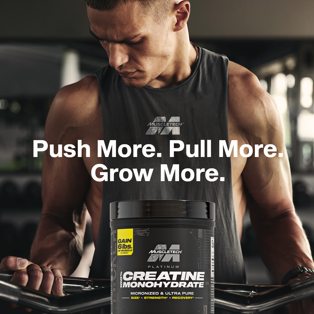 MuscleTech Facebook ad