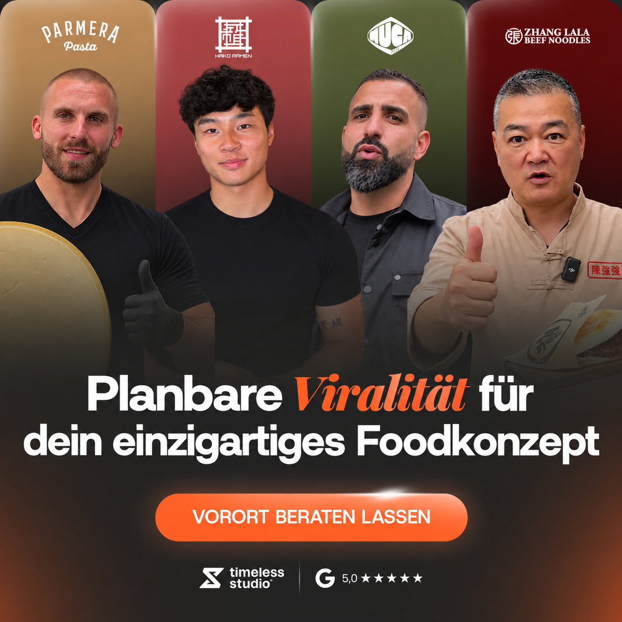 Timelessstudio Facebook ad: Planbar viral gehen!