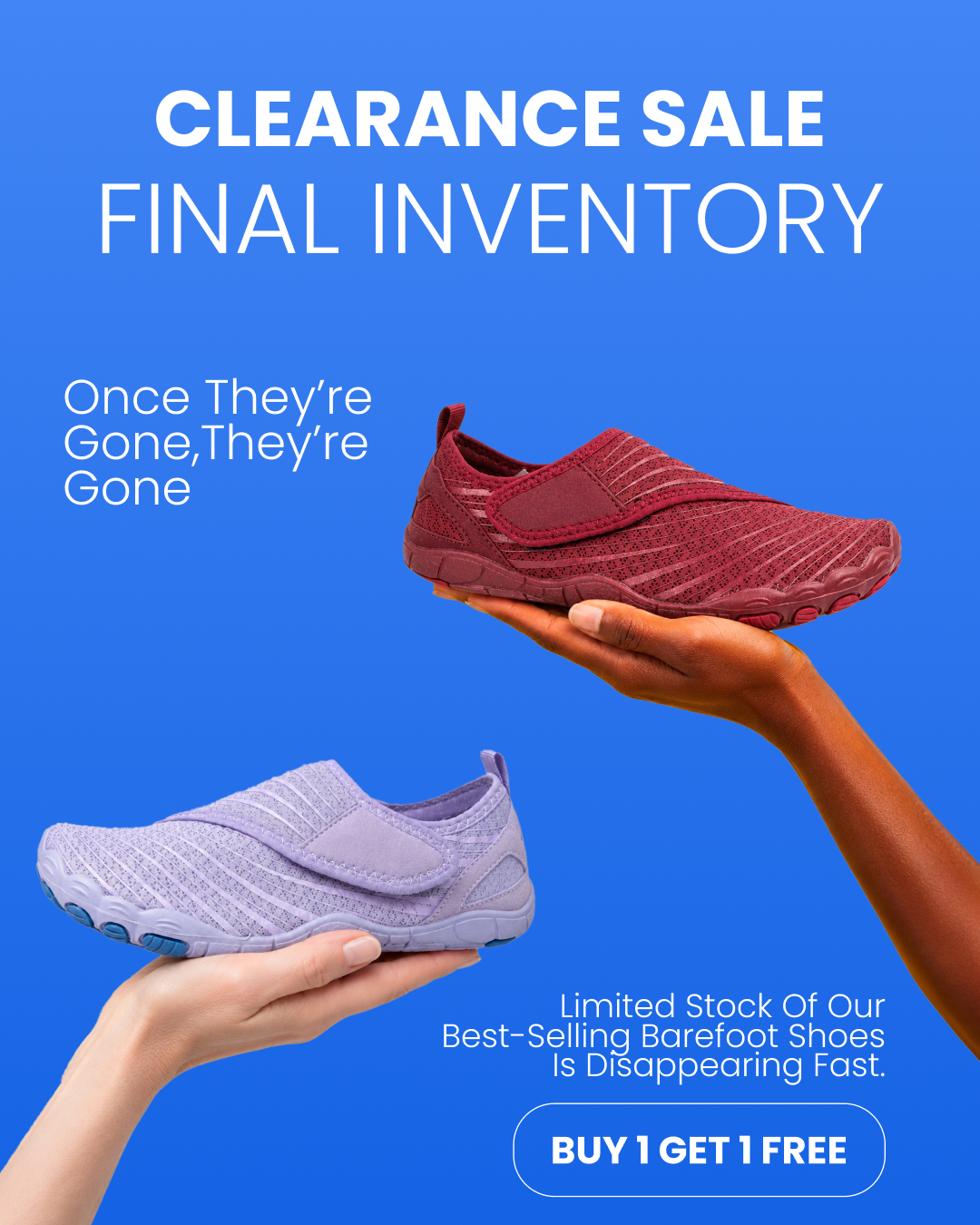Voyabarefoot Facebook ad