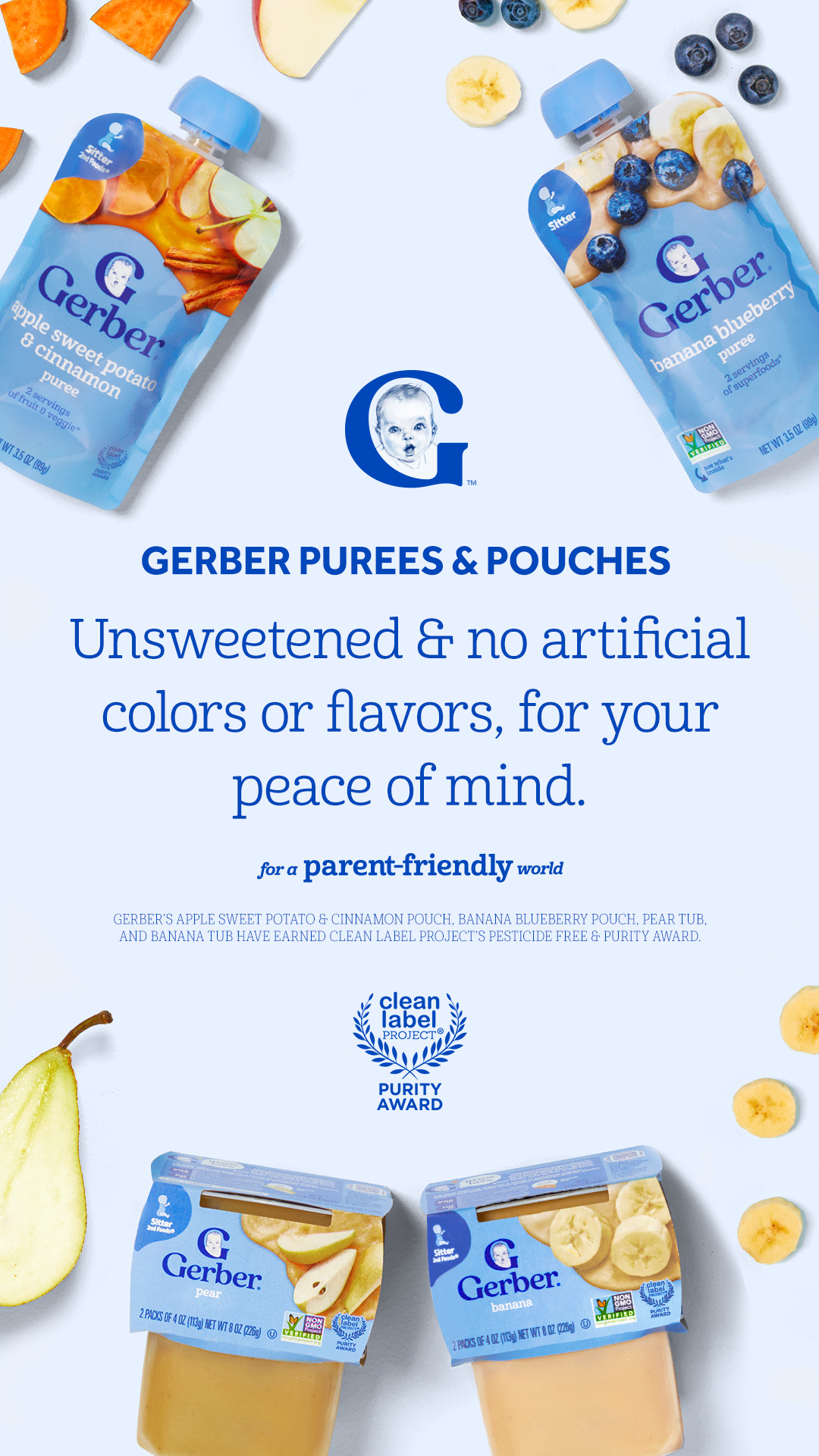Gerber Facebook ad