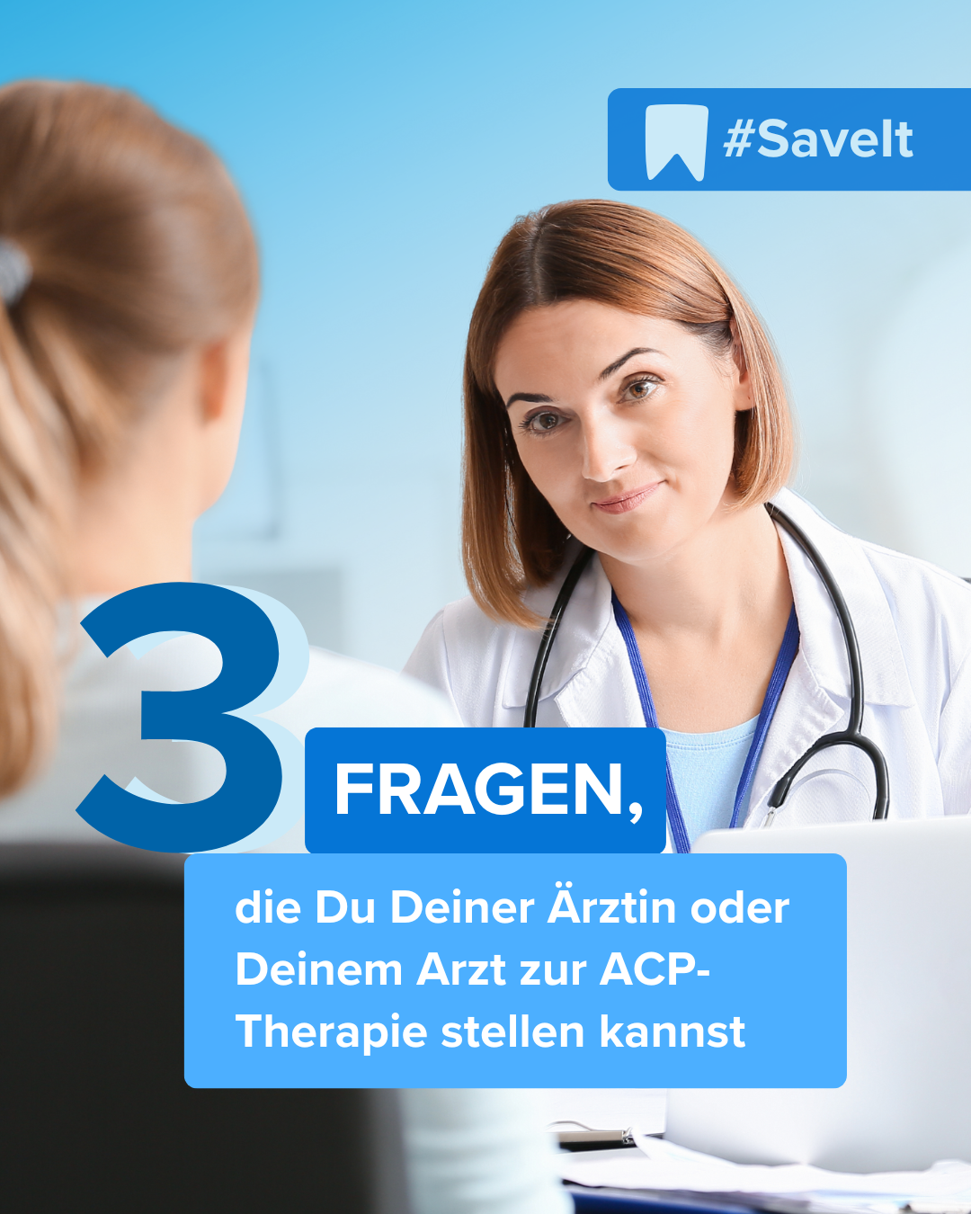 ACP-Therapie - Natürlich gegen Schmerzen Facebook ad: So gehst Du gut vorbereitet ins Arztgespräch