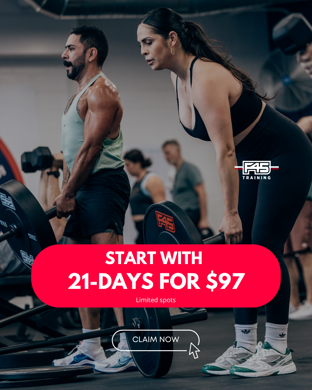 F45 Training Milton Facebook ad from Jun 11, 2026