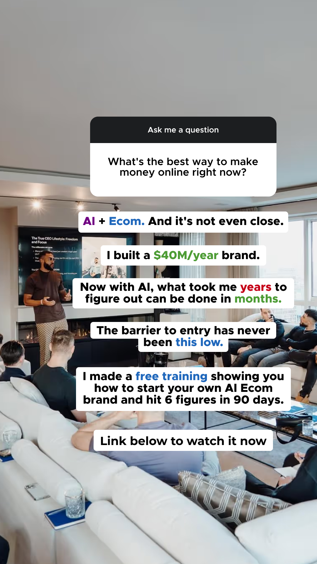 Samuel Onuha Facebook ad: Built Icon to $40M+-Now I Help Others Do the Same