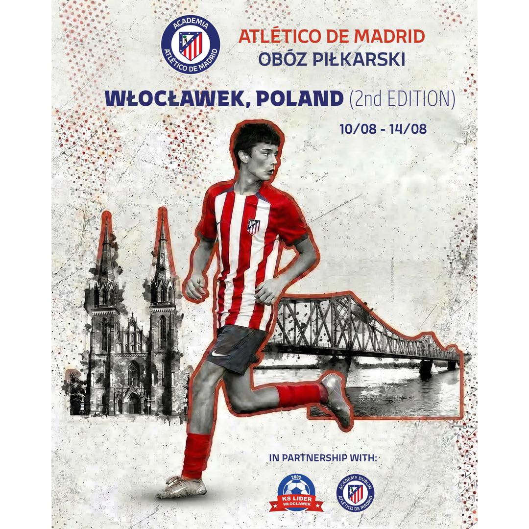 Obozy Pilkarskie Atletico de Madrid Polska Facebook ad: Wloclawek, Poland