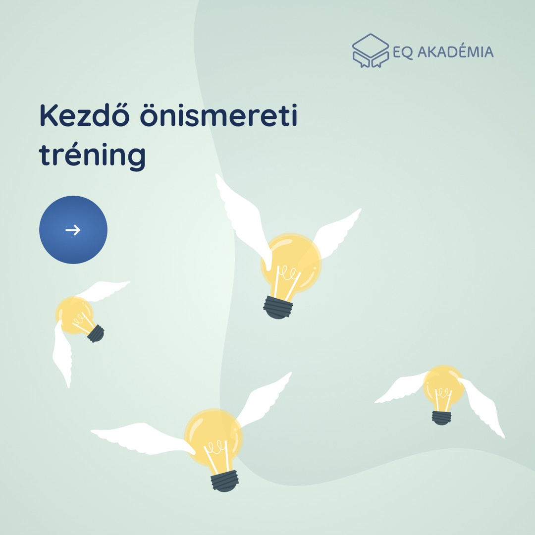 EQ Akadémia Facebook ad: Önismereti tréning élő-online