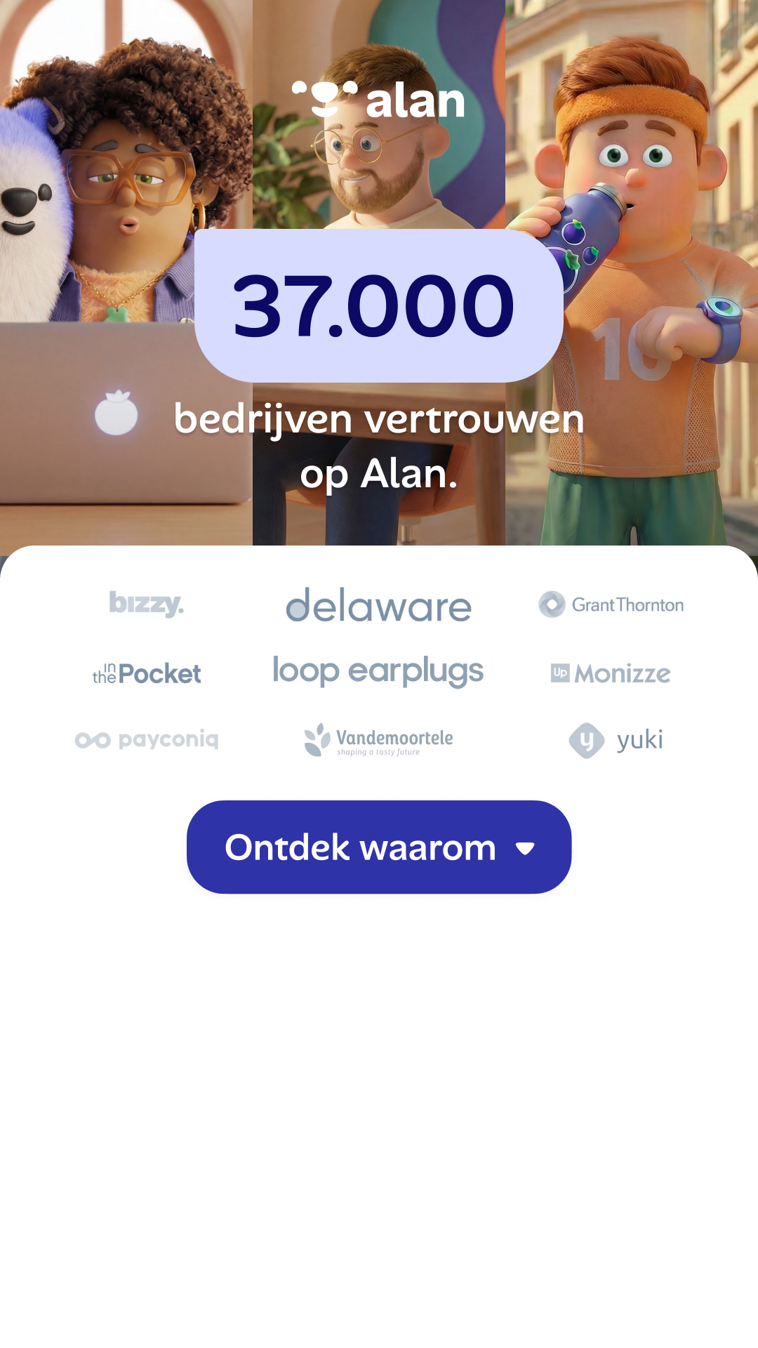 Alan Facebook ad