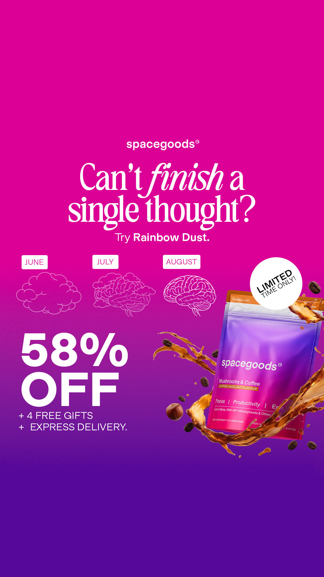 Spacegoods Facebook ad