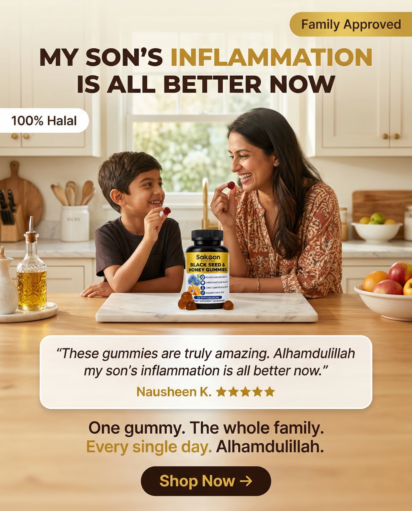 Sakoonnutrition Facebook ad