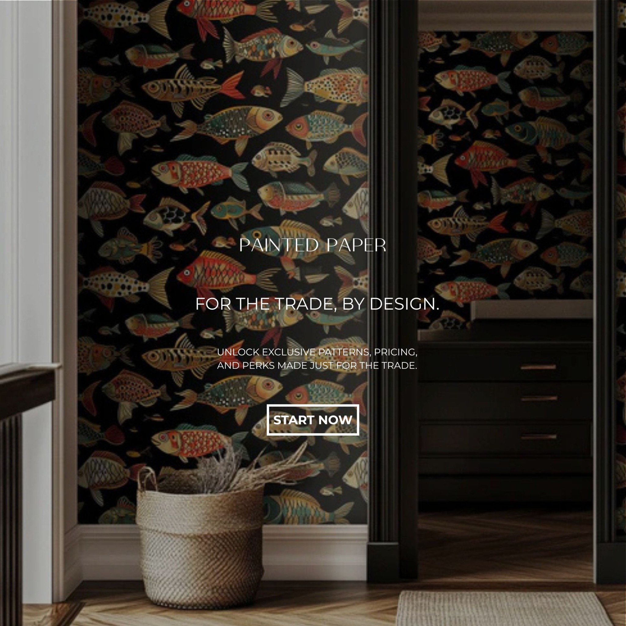 The Painted Paper Facebook ad