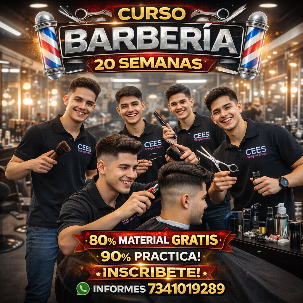 Escuela de Belleza plantel jojutla CEES Facebook ad: Aparta tu lugar
